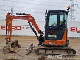 2021 Hitachi ZX33U-6 CLR Mini Excavators For Auction: Leeds -27th, 28th, 29th, 30th November 24 @ 8:00am full