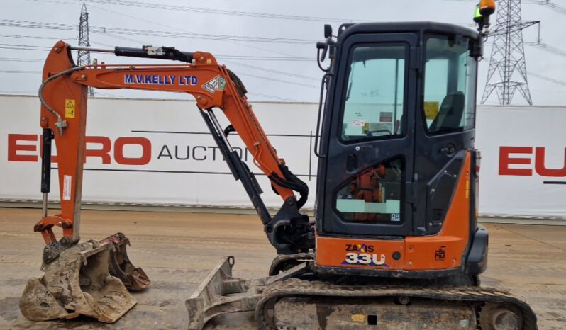 2021 Hitachi ZX33U-6 CLR Mini Excavators For Auction: Leeds -27th, 28th, 29th, 30th November 24 @ 8:00am full