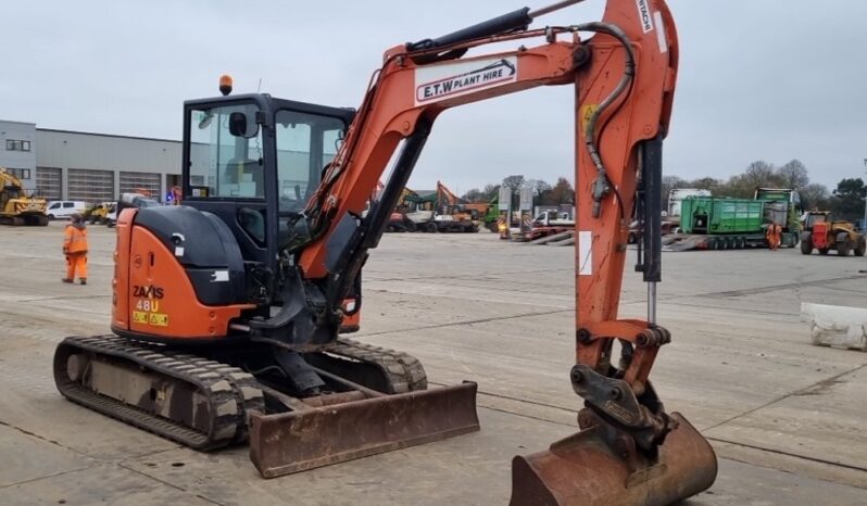 2016 Hitachi ZX48U-5A CLR Mini Excavators For Auction: Leeds -27th, 28th, 29th, 30th November 24 @ 8:00am full