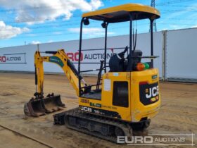 2020 JCB 16C-1 Mini Excavators For Auction: Leeds -27th, 28th, 29th, 30th November 24 @ 8:00am full