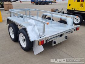 Unused 2024 Quzhou 0.8 Ton Twin Axle Plant Trailer, Ramps Plant Trailers For Auction: Leeds -27th, 28th, 29th, 30th November 24 @ 8:00am full