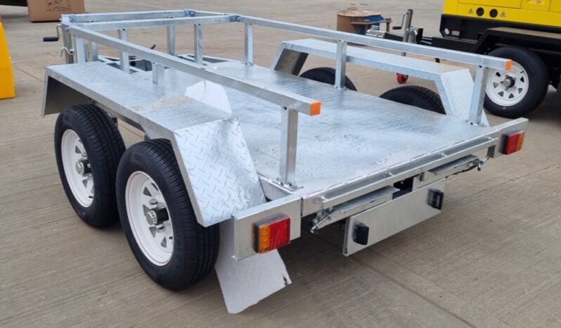 Unused 2024 Quzhou 0.8 Ton Twin Axle Plant Trailer, Ramps Plant Trailers For Auction: Leeds -27th, 28th, 29th, 30th November 24 @ 8:00am full