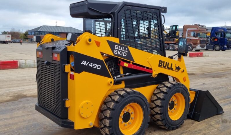 Unused 2024 Bull AV490 Skidsteer Loaders For Auction: Leeds -27th, 28th, 29th, 30th November 24 @ 8:00am full