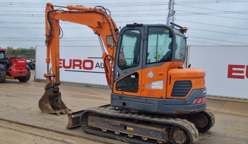 2014 Doosan DX85R-3 6 Ton+ Excavators For Auction: Leeds -27th, 28th, 29th, 30th November 24 @ 8:00am full