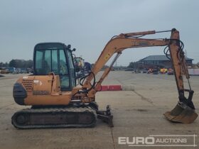 Case CX50 Mini Excavators For Auction: Leeds -27th, 28th, 29th, 30th November 24 @ 8:00am full