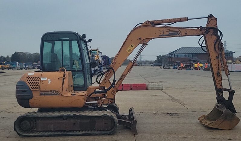 Case CX50 Mini Excavators For Auction: Leeds -27th, 28th, 29th, 30th November 24 @ 8:00am full