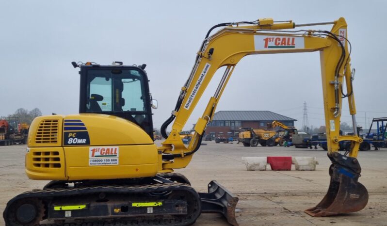 2023 Komatsu PC80MR-5E0 6 Ton+ Excavators For Auction: Leeds -27th, 28th, 29th, 30th November 24 @ 8:00am full