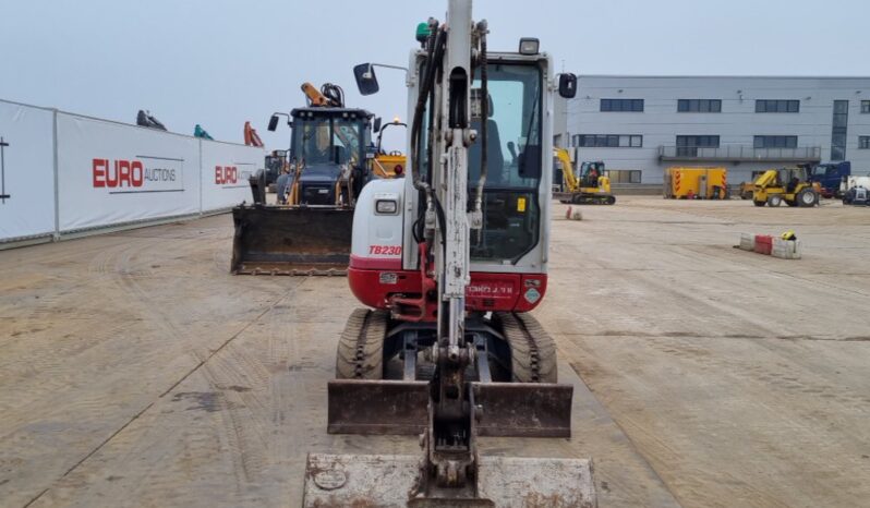 2017 Takeuchi TB230 Mini Excavators For Auction: Leeds -27th, 28th, 29th, 30th November 24 @ 8:00am full