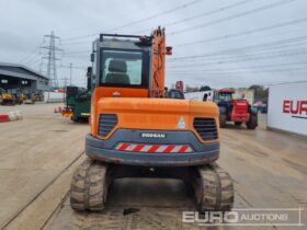 2014 Doosan DX85R-3 6 Ton+ Excavators For Auction: Leeds -27th, 28th, 29th, 30th November 24 @ 8:00am full