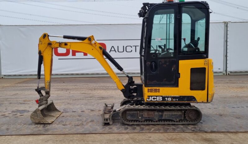 2018 JCB 16C-1 Mini Excavators For Auction: Leeds -27th, 28th, 29th, 30th November 24 @ 8:00am full