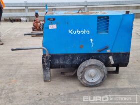 2014 Kubota 10KvA Generator, 3 Cylinder Engine Generators For Auction: Leeds -27th, 28th, 29th, 30th November 24 @ 8:00am full