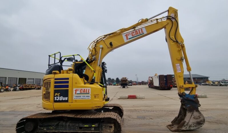 2022 Komatsu PC138US-11E0 10 Ton+ Excavators For Auction: Leeds -27th, 28th, 29th, 30th November 24 @ 8:00am full