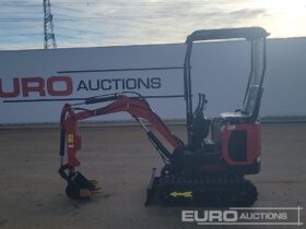 Unused 2024 Colt YFE10 Mini Excavators For Auction: Leeds -27th, 28th, 29th, 30th November 24 @ 8:00am full