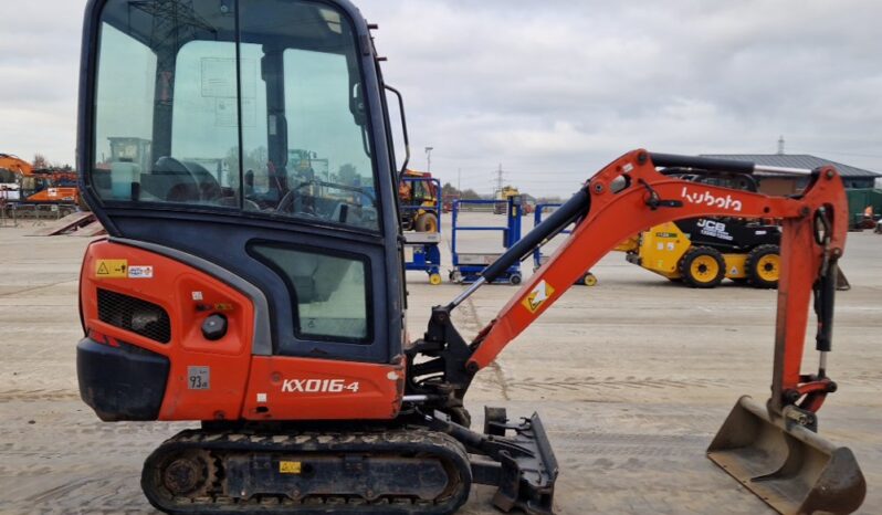 2016 Kubota KX016-4 Mini Excavators For Auction: Leeds -27th, 28th, 29th, 30th November 24 @ 8:00am full