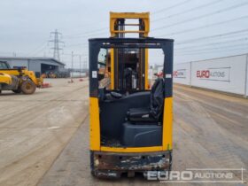 Jungheinrich Electric Reach Forklift, 3 Stage Free Lift Mast, Forks Forklifts For Auction: Leeds -27th, 28th, 29th, 30th November 24 @ 8:00am full