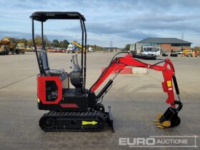 Unused 2024 Colt YFE10 Mini Excavators For Auction: Leeds -27th, 28th, 29th, 30th November 24 @ 8:00am full