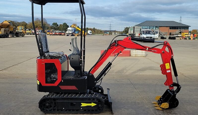 Unused 2024 Colt YFE10 Mini Excavators For Auction: Leeds -27th, 28th, 29th, 30th November 24 @ 8:00am full