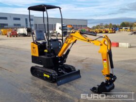 Unused 2024 JPC HT12 Mini Excavators For Auction: Leeds -27th, 28th, 29th, 30th November 24 @ 8:00am full