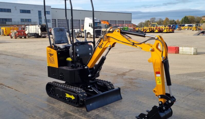 Unused 2024 JPC HT12 Mini Excavators For Auction: Leeds -27th, 28th, 29th, 30th November 24 @ 8:00am full