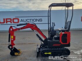 Unused 2024 Colt YFE10 Mini Excavators For Auction: Leeds -27th, 28th, 29th, 30th November 24 @ 8:00am full