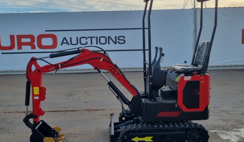 Unused 2024 Colt YFE10 Mini Excavators For Auction: Leeds -27th, 28th, 29th, 30th November 24 @ 8:00am full