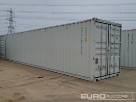 2024 CTN 40′ Container, 4 Side Doors, 1 End Door (Cannot Be Reconsigned) Containers For Auction: Leeds -27th, 28th, 29th, 30th November 24 @ 8:00am full