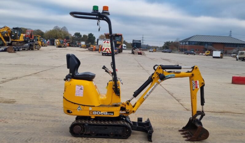 2020 JCB 8008CTS Micro Excavators For Auction: Leeds -27th, 28th, 29th, 30th November 24 @ 8:00am full