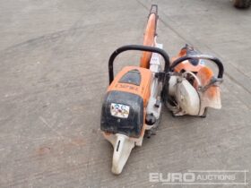 Stihl Petrol Quick Cut Saws (2 of) Asphalt / Concrete Equipment For Auction: Leeds -27th, 28th, 29th, 30th November 24 @ 8:00am full