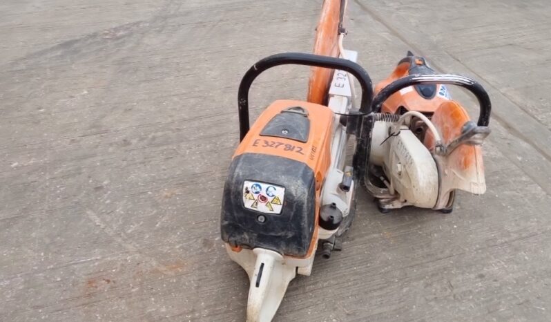 Stihl Petrol Quick Cut Saws (2 of) Asphalt / Concrete Equipment For Auction: Leeds -27th, 28th, 29th, 30th November 24 @ 8:00am full