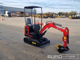 Unused 2024 Colt YFE10 Mini Excavators For Auction: Leeds -27th, 28th, 29th, 30th November 24 @ 8:00am full