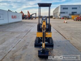 Unused 2024 JPC KV12 Mini Excavators For Auction: Leeds -27th, 28th, 29th, 30th November 24 @ 8:00am full