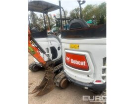 2020 Bobcat E17Z Mini Excavators For Auction: Leeds -27th, 28th, 29th, 30th November 24 @ 8:00am full