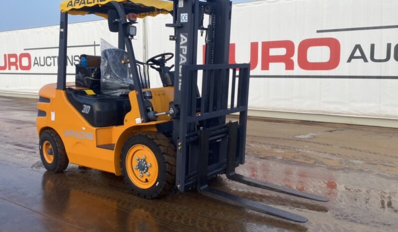 Unused 2024 Apache HH30Z Forklifts For Auction: Dromore – 6th & 7th December 2024 @ 9:00am For Auction on 2024-12-7 full