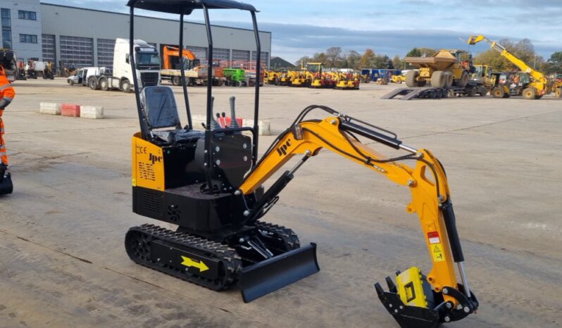 Unused 2024 JPC HT12 Mini Excavators For Auction: Leeds -27th, 28th, 29th, 30th November 24 @ 8:00am full