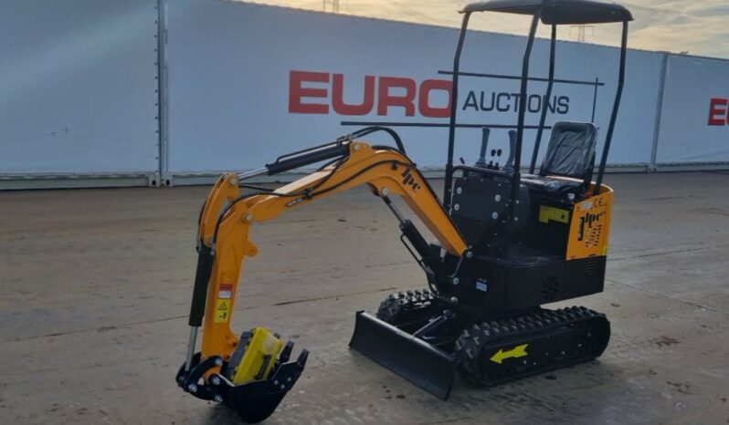 Unused 2024 JPC HT12 Mini Excavators For Auction: Leeds -27th, 28th, 29th, 30th November 24 @ 8:00am