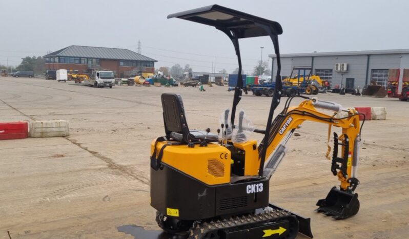 Unused 2024 Captok CK13 Micro Excavators For Auction: Leeds -27th, 28th, 29th, 30th November 24 @ 8:00am full