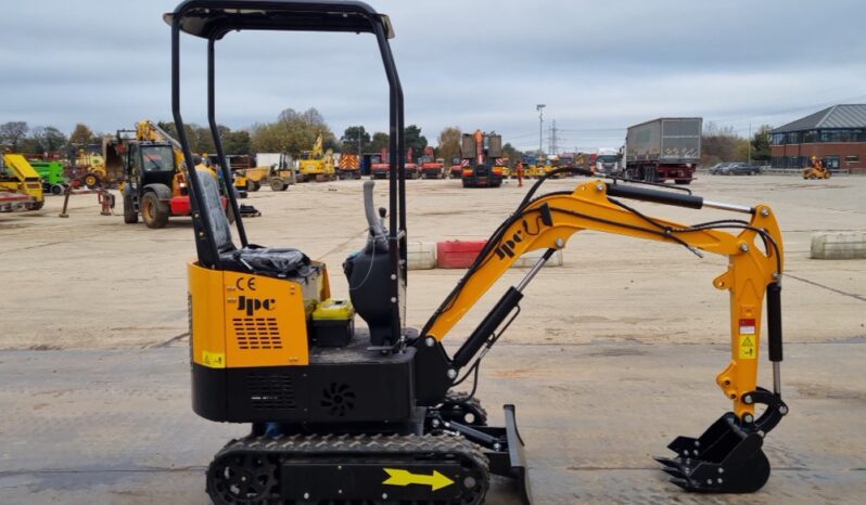 Unused 2024 JPC HT12 Mini Excavators For Auction: Leeds -27th, 28th, 29th, 30th November 24 @ 8:00am full