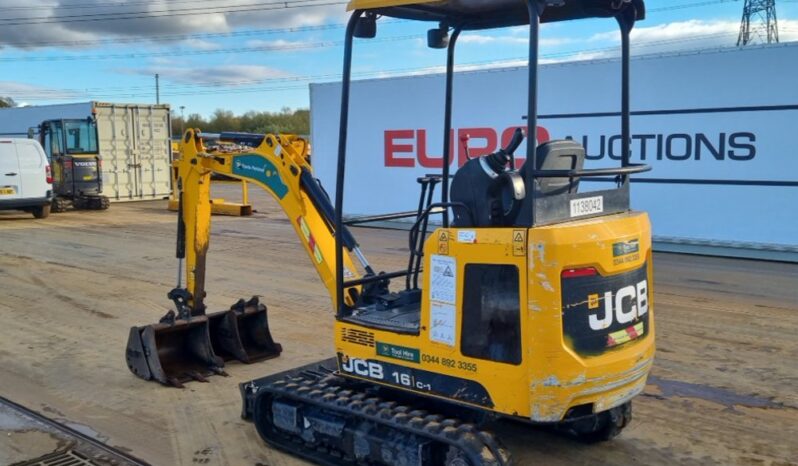 2020 JCB 16C-1 Mini Excavators For Auction: Leeds -27th, 28th, 29th, 30th November 24 @ 8:00am full