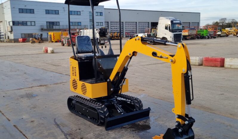 Unused 2024 JPC KV12 Mini Excavators For Auction: Leeds -27th, 28th, 29th, 30th November 24 @ 8:00am full