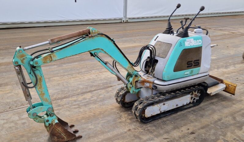 Kobelco SS1 Mini Excavators For Auction: Leeds -27th, 28th, 29th, 30th November 24 @ 8:00am