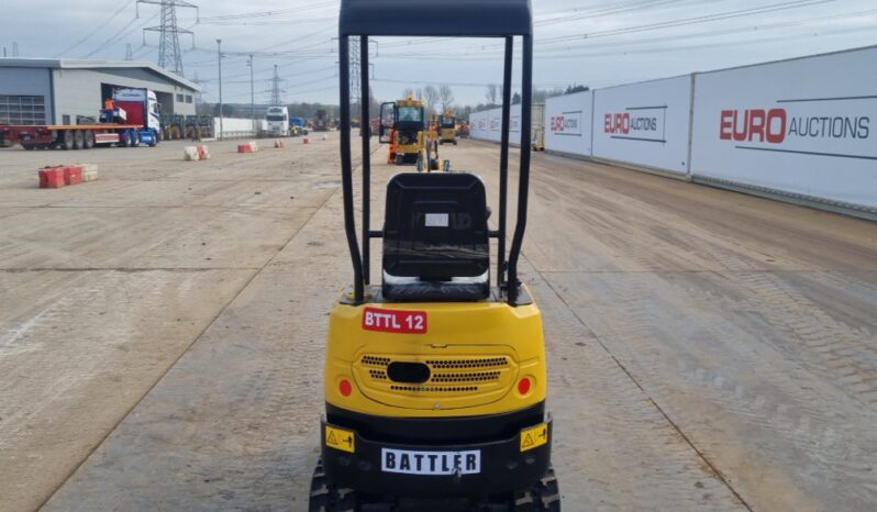 Unused 2024 Toft BTTL12 Mini Excavators For Auction: Leeds -27th, 28th, 29th, 30th November 24 @ 8:00am full