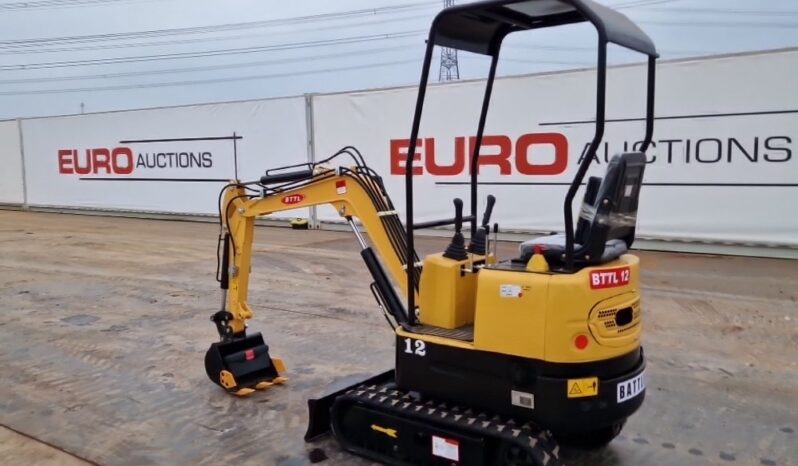 Unused 2024 Toft BTTL12 Mini Excavators For Auction: Leeds -27th, 28th, 29th, 30th November 24 @ 8:00am full