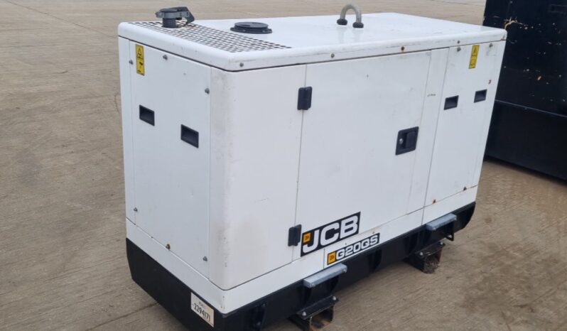 2019 JCB G20QS Generators For Auction: Leeds -27th, 28th, 29th, 30th November 24 @ 8:00am full