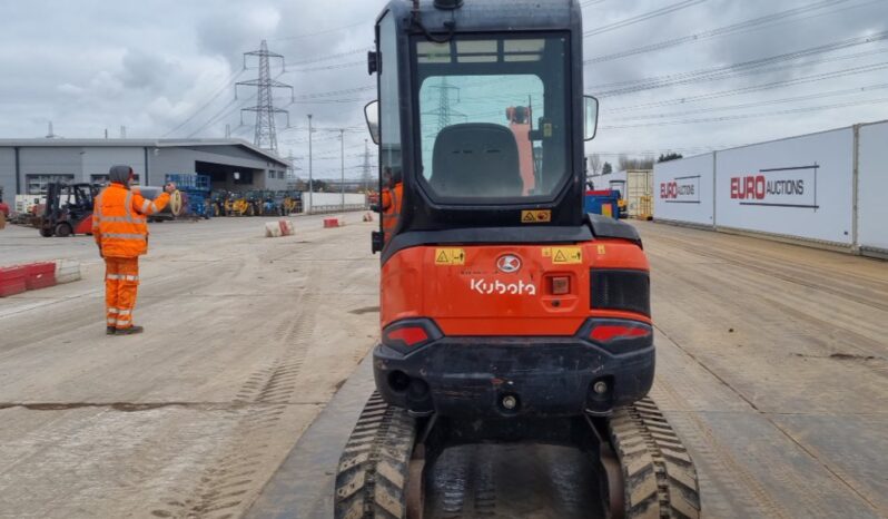 2014 Kubota U27-4 Mini Excavators For Auction: Leeds -27th, 28th, 29th, 30th November 24 @ 8:00am full