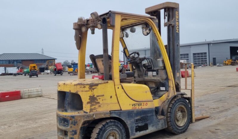 2017 Hyster H3.0FT Forklifts For Auction: Leeds -27th, 28th, 29th, 30th November 24 @ 8:00am full