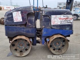 Wacker Neuson Radio Controlled Double Drum Vibrating Pad Foot Trench Roller (Parts Missing) Asphalt / Concrete Equipment For Auction: Leeds -27th, 28th, 29th, 30th November 24 @ 8:00am full