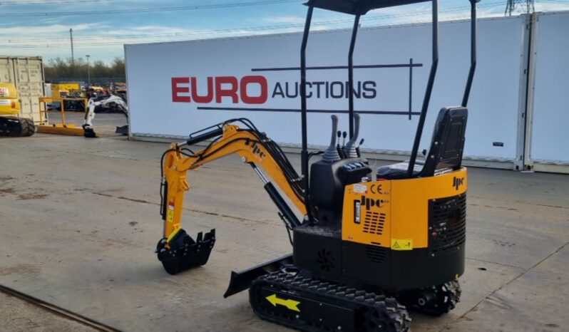 Unused 2024 JPC HT12 Mini Excavators For Auction: Leeds -27th, 28th, 29th, 30th November 24 @ 8:00am full