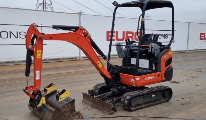 2021 Kubota KX016-4 Mini Excavators For Auction: Leeds -27th, 28th, 29th, 30th November 24 @ 8:00am