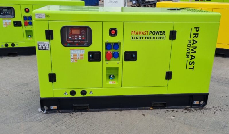 Unused 2024 Pramast VG-R30 Generators For Auction: Leeds -27th, 28th, 29th, 30th November 24 @ 8:00am full