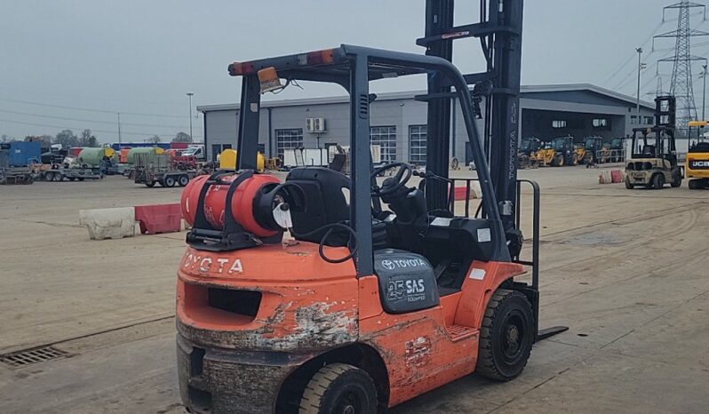 Toyota 42-7FGF25 Forklifts For Auction: Leeds -27th, 28th, 29th, 30th November 24 @ 8:00am full